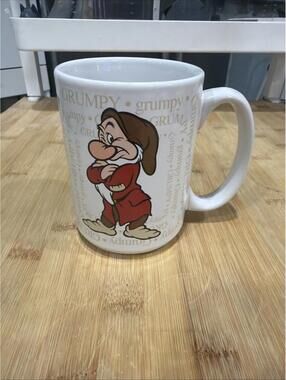 Disney Classic, Definition of GRUMPY Coffee Mug, Snow White & Seven Dwarfs *